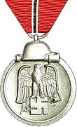 Over 3 million German and axis personnel were awarded the Winter war in the East 1941/42 (Winterschlacht im Osten 1941/42) medal for service during the 15th November 1941 - 15th April 1942 from it's creation on 26th May 1942 until 4th September 1944