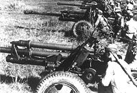 Soviet 76.2mm field guns.