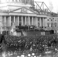 March 4: Lincoln inaugurated.