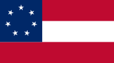 March 4: Confederate flag.
