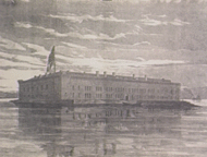 April 12: Fort Sumter.