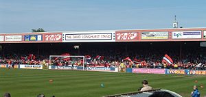 Kit Kat Crescent is the home ground of York City F.C.