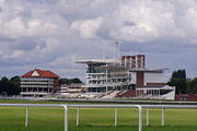 A view of the Ebor stand at York Racecourse
