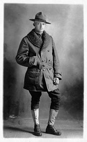 An American doughboy, circa 1918.