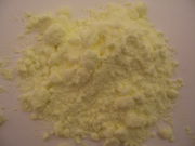 Sulfur powder.