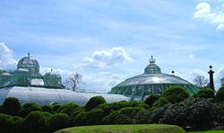 Alphonse Balat's Royal Greenhouses of Laeken are the most ambitious and monumental glass buildings of the 19th century.
