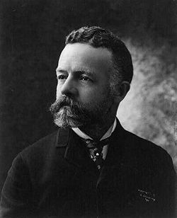 United States Senator Henry Cabot Lodge, who opposed ratification of the Treaty of Versailles