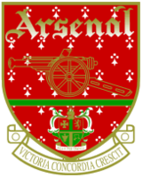 A version of the Arsenal crest used from 1949 to 2002.