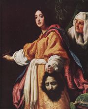 Judith with the head of Holofernes by  Cristofano Allori
