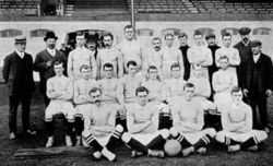 The first Chelsea team in September 1905.