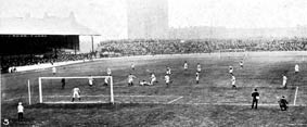 Chelsea vs. West Bromwich Albion at Stamford Bridge on September 23, 1905; Chelsea won 1-0.