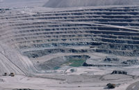 Chuquicamata (Chile). One of the largest open pit copper mines in the world.