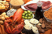 Rich sources of copper include oysters, beef or lamb liver, Brazil nuts, blackstrap molasses, cocoa, and black pepper. Good sources include lobster, nuts and sunflower seeds, green olives, and wheat bran.