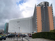 The Berlaymont in Brussels houses the European Commission