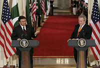 President Musharraf with President Bush