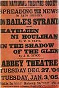 A poster for the opening run at the Abbey Theatre from 27 December 1904 to 3 January 1905