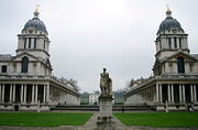 The Royal Naval College, where Percival studied in 1930