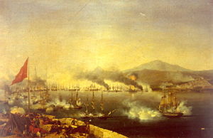 October 20:Naval Battle of Navarino by Carneray