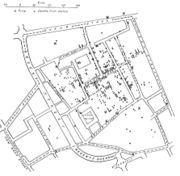 Original map by Dr John Snow showing the clusters of cholera cases in the London epidemic of 1854