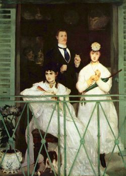 Édouard Manet, The Balcony 1868