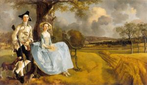 Gainsborough's Mr and Mrs Andrews (1748-49), in the National Gallery in London, is the best known painting of his Suffolk period.