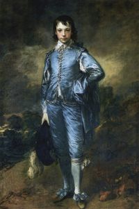 The Blue Boy, painted 1770