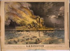 January 13: Steamship Lexington sinks.