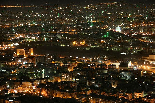 Image:Damascus by night.JPG