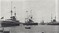 June 22: Flagship Victoria sinks.