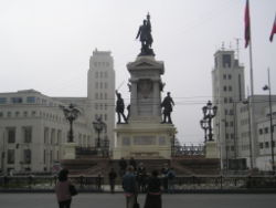 Monument to Naval Heroes of Iquique in Valparaiso