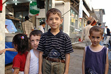 Kurdish boys, Diyarbakir.