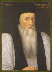 A Portrait of Thomas Cranmer by Unknown Artist - Lambeth Palace, London