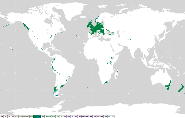 Image:Koppen classification worldmap CfbCfc.png