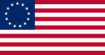 June 14: US Flag (had various star patterns)