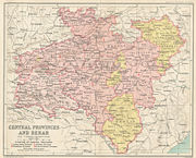 Central Provinces and Berar, which form part of modern Madhya Pradesh and Maharashtra.