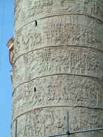 Sequential depictions on Trajan's Column
