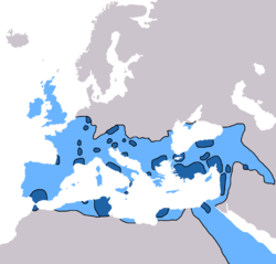      Spread of Christianity to 325 AD      Spread of Christianity to 600 AD