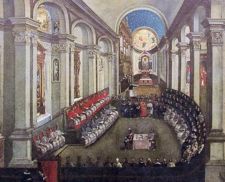 The Council in Santa Maria Maggiore church; Museo Diocesiano Tridentino, Trento