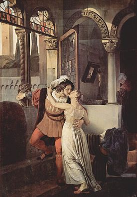 Romeo and Juliet by Francesco Hayez