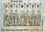 Prince-electors of the Holy Roman Empire (1341 parchment).