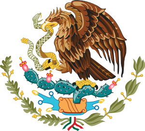 The Coat of Arms of Mexico, from Aztec mythology