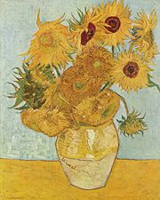 Still Life: Vase with Twelve Sunflowers, August 1888 (Neue Pinakothek, Munich).