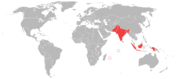 Countries where the Rupee is the official currency