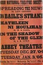 A poster for the opening run at the Abbey Theatre from 27 December 1904,  to 3 January 1905.