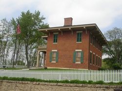 The home of President Grant while he lived in Galena, Illinois.