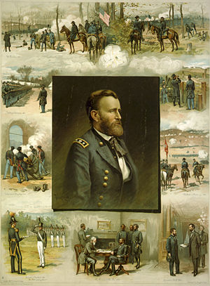 Poster of "Grant from West Point to Appomattox."