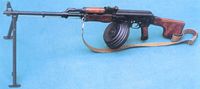 The RPK light machine gun is typical of the Red Army's influence in the post-war world. It is based on the AK-47 assault rifle, which would ultimately effect change in both future rifle design and in the methods of modern warfare.