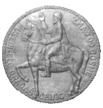 19th century medal featuring Husein Gradaščević.
