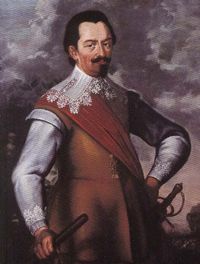 Catholic general Albrecht von Wallenstein.