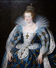 Peter Paul Rubens, Anne of Austria, Queen of France, mother of King Louis XIV, 1622-1625